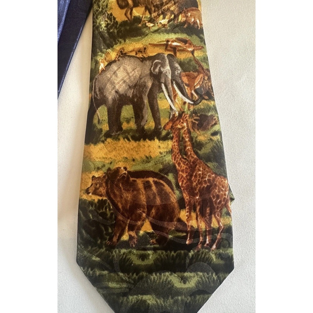 Steve Harris‎ Noah's Ark Religious Christian Novelty Necktie